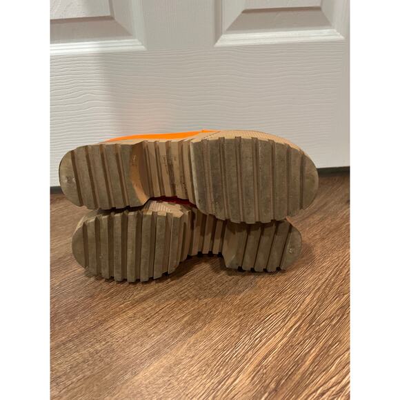 Cape Robbin Jadey Spike Studs Combat Neon Grey Suede Boots Women's 7 - Picture 11 of 11